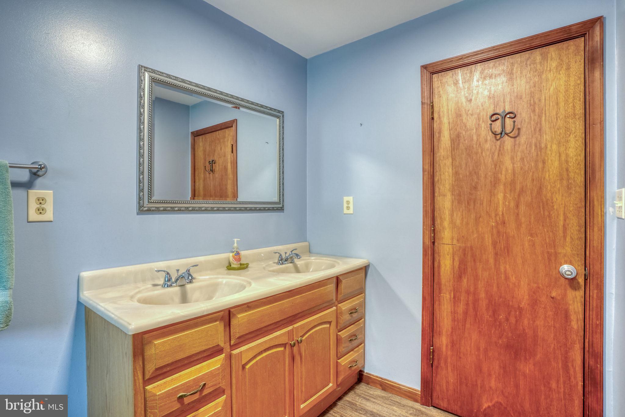 12484 Greensboro Road Greensboro, MD 21639 - Photo 23 of 50 Charming blue-hued bathroom retreat.