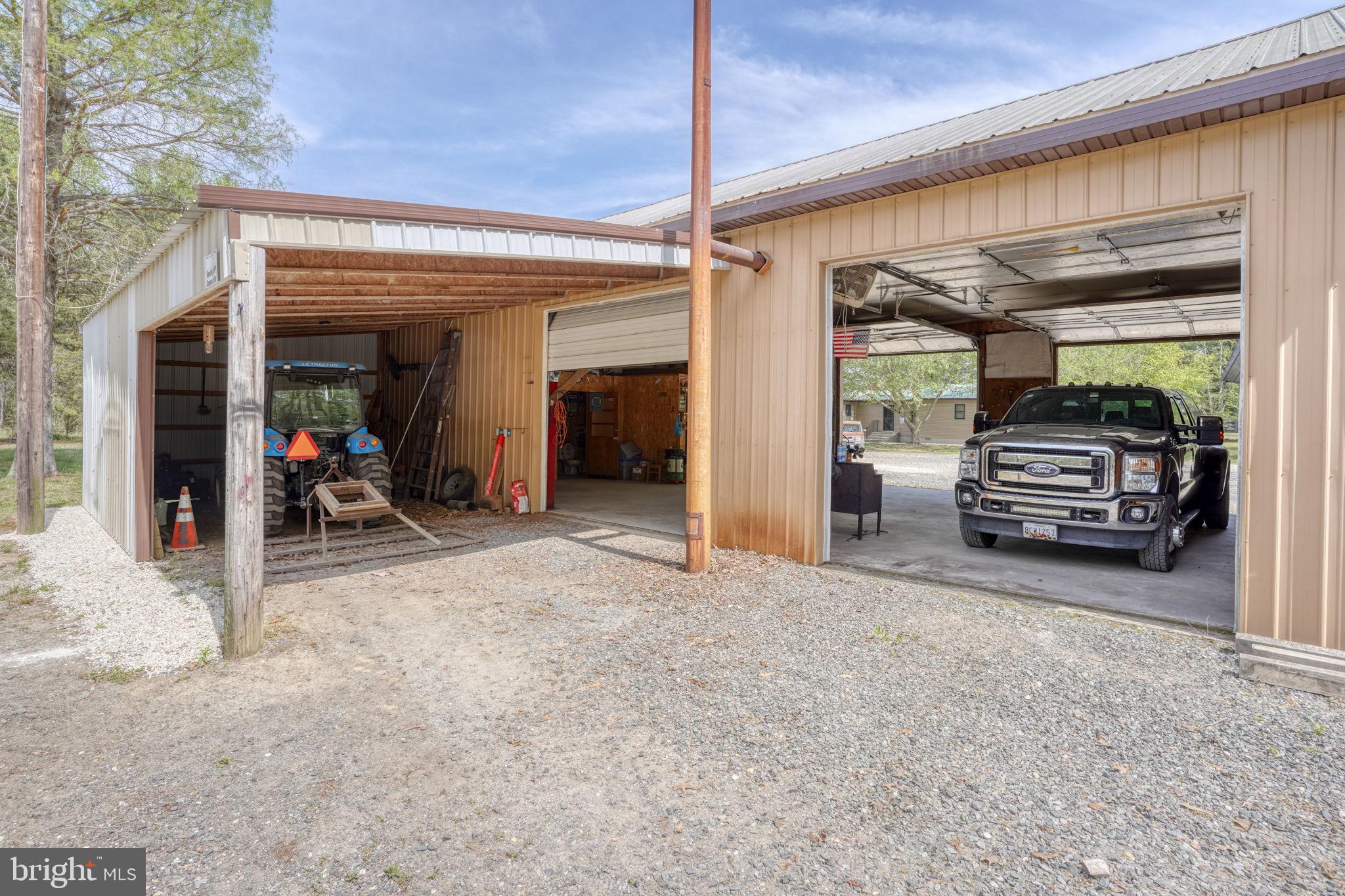 12484 Greensboro Road Greensboro, MD 21639 - Photo 46 of 50 Spacious garage with dual access.