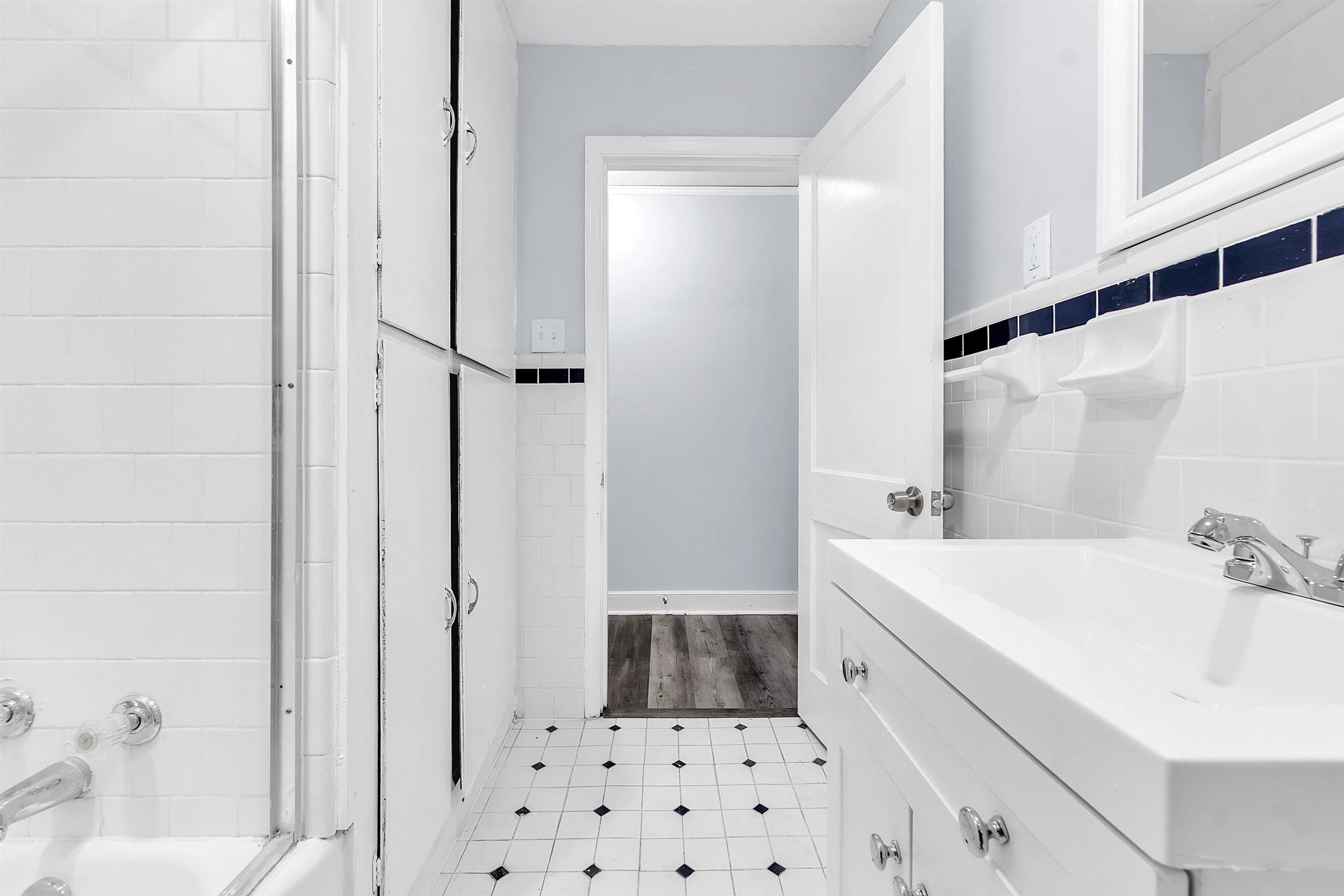 1682 Pendleton Street Memphis, TN 38114 - Photo 22 of 36 a bathroom with a sink a toilet and shower