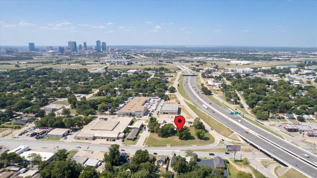 201 North Riverside Drive Fort Worth, TX 76111 - Photo 9 of 15 an aerial view of residential building and city view