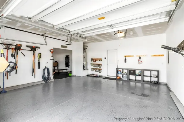 a view of storage and utility room