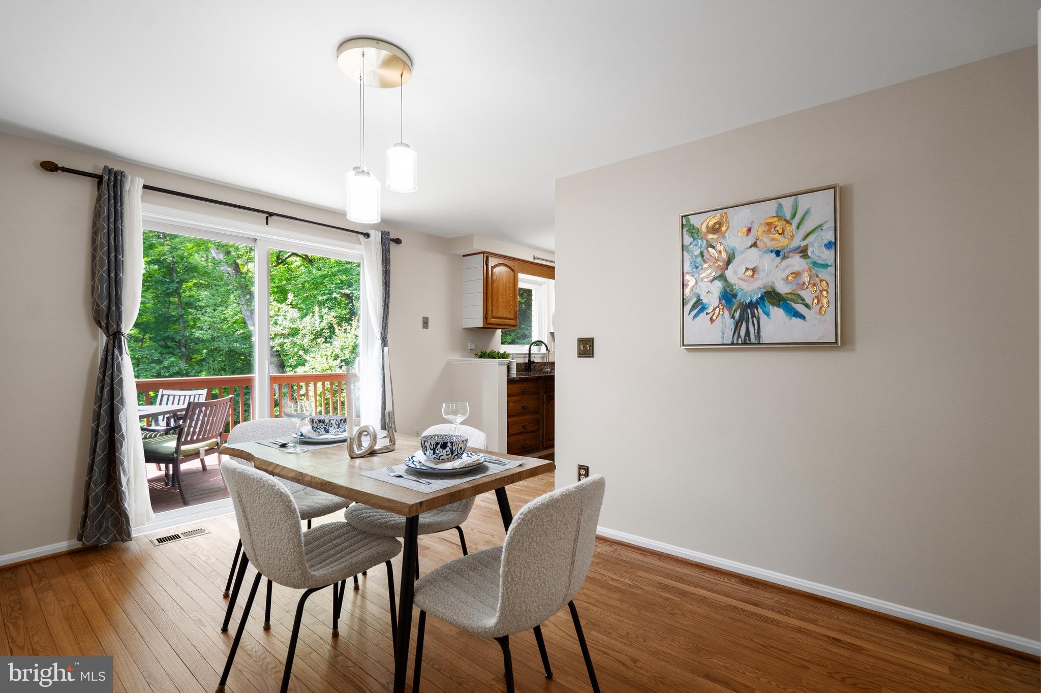8943 Park Forest Drive Springfield, VA 22152 - Photo 28 of 74 Breakfast area opens to the deck