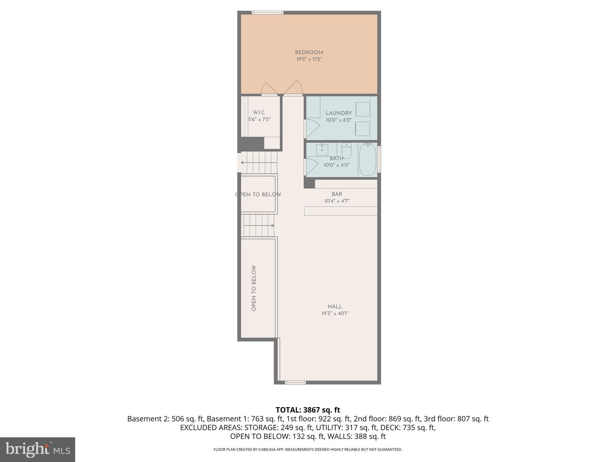 1700 Terrace Road Baltimore, MD 21209 - Photo 34 of 38 Upper 1 - Floor Plan