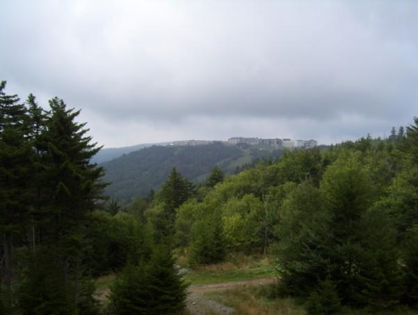 77 Powderidge Road Snowshoe, WV 26209 - Photo 5 of 13 Check out this view from the back deck. That is Snowshoe Village in the distance.