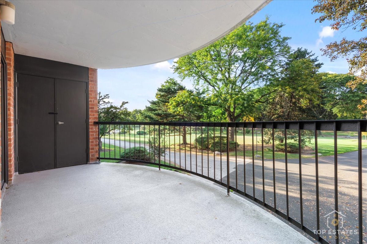 1615 East Central Road, Unit 218C Arlington Heights, IL 60005 - Photo 29 of 33 a view of balcony with outdoor space