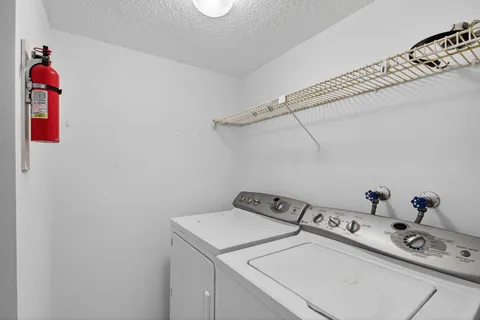 a view of a room with an entryway