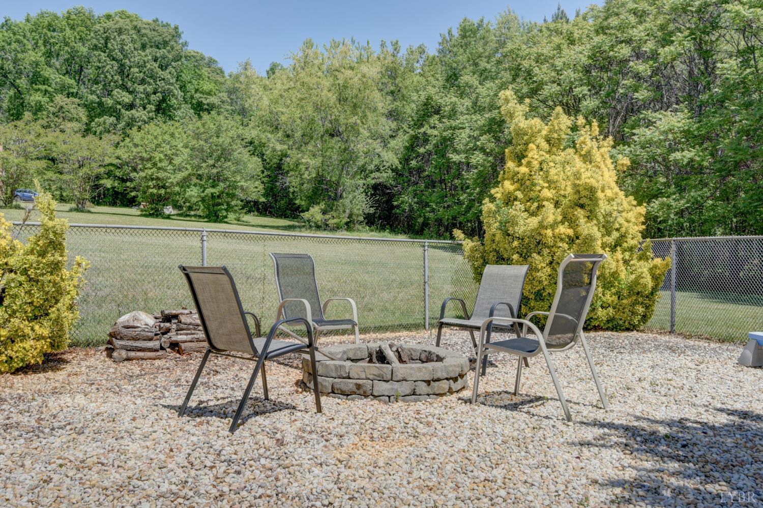 151 Anderson Place Rustburg, VA 24588 - Photo 43 of 57 Fire Pit Area within pool area for those cooler nights, or roasting marshmallows!