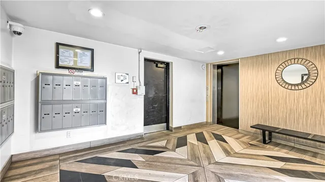 a house with trees in front of it