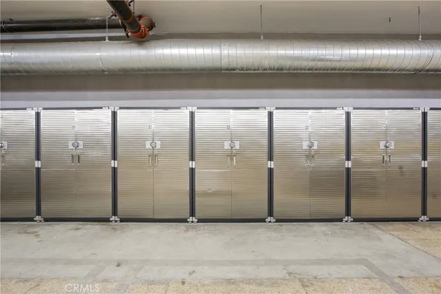 a car parked in front of a building