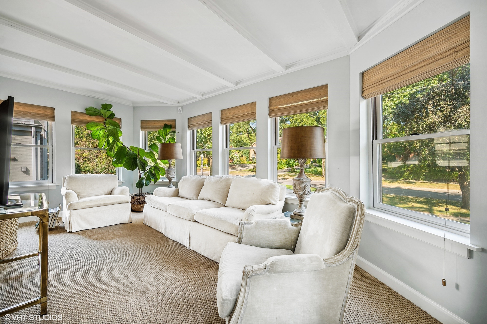 180 Randolph Street Glencoe, IL 60022 - Photo 18 of 36 a living room with furniture and a large window