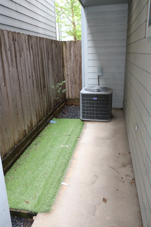 2103 Hadley Street Houston, TX 77003 - Photo 3 of 19 a view of a backyard with wooden fence