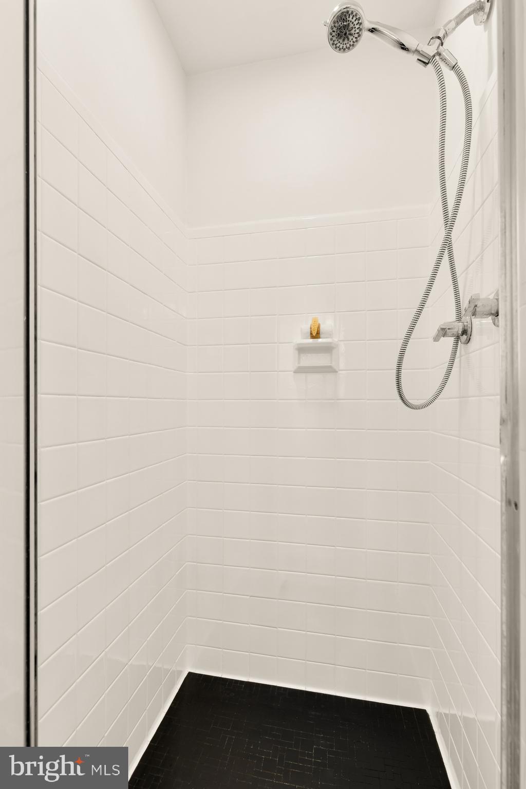 4911 Falstone Avenue Chevy Chase, MD 20815 - Photo 28 of 58 a bathroom with a shower and a shower head