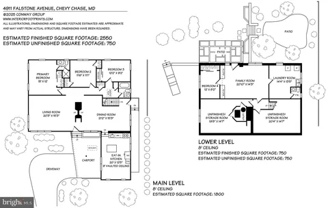 $1,485,000 | 4911 Falstone Avenue, Chevy Chase, MD 20815