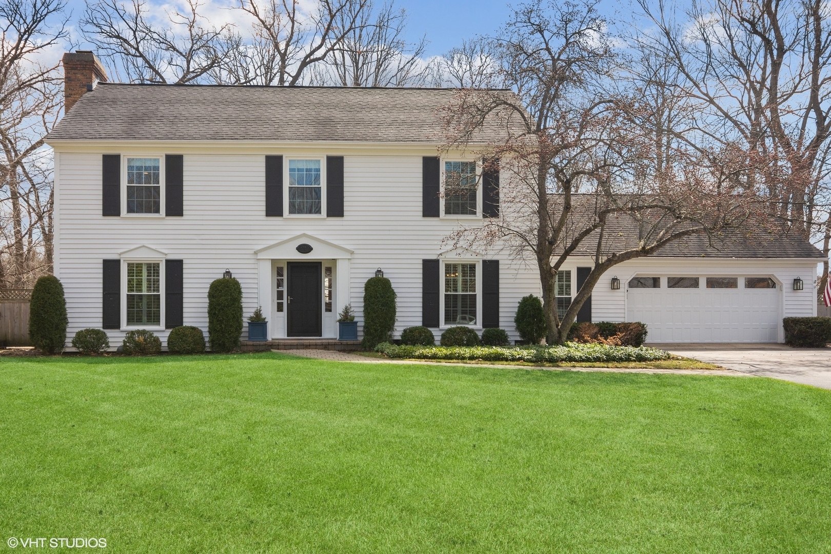 a big house with a big yard and more windows