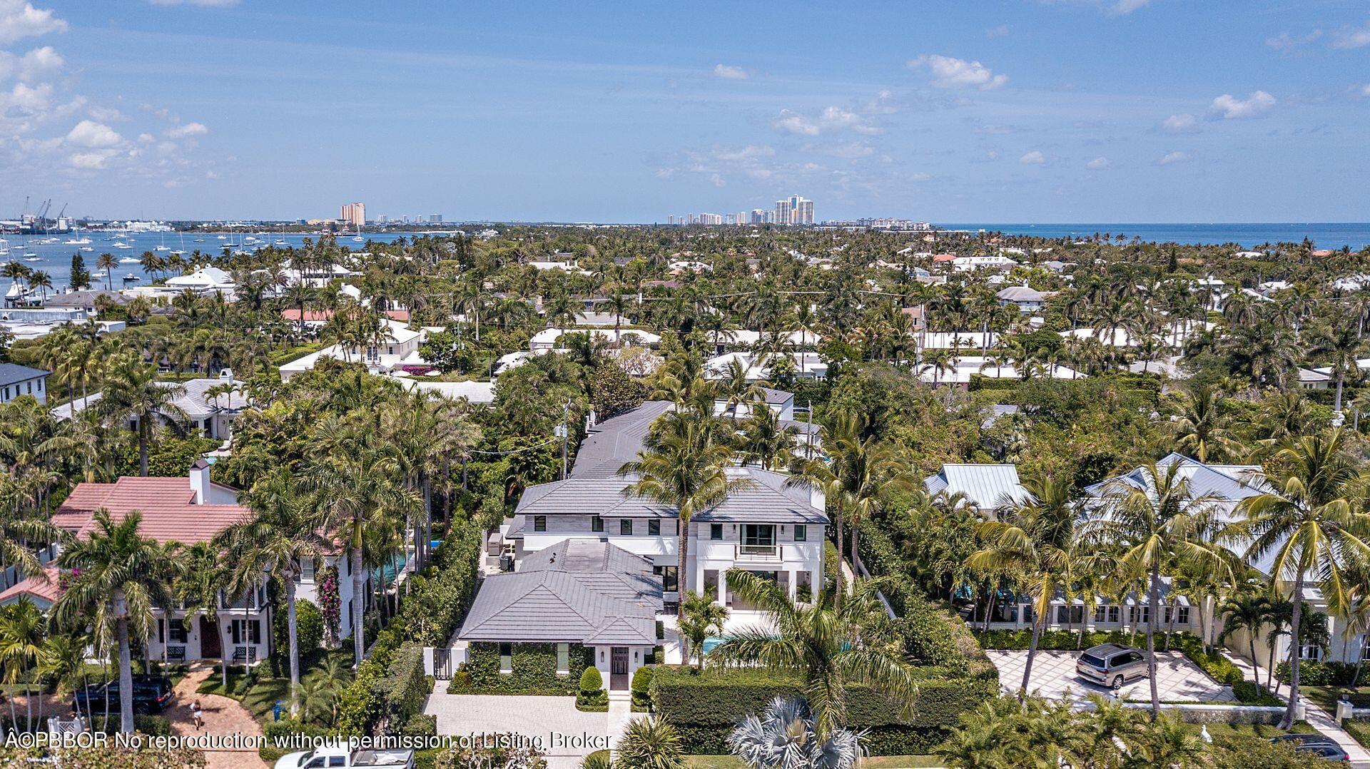 325 Garden Road Palm Beach, FL 33480 - Photo 55 of 57 an aerial view of multiple house