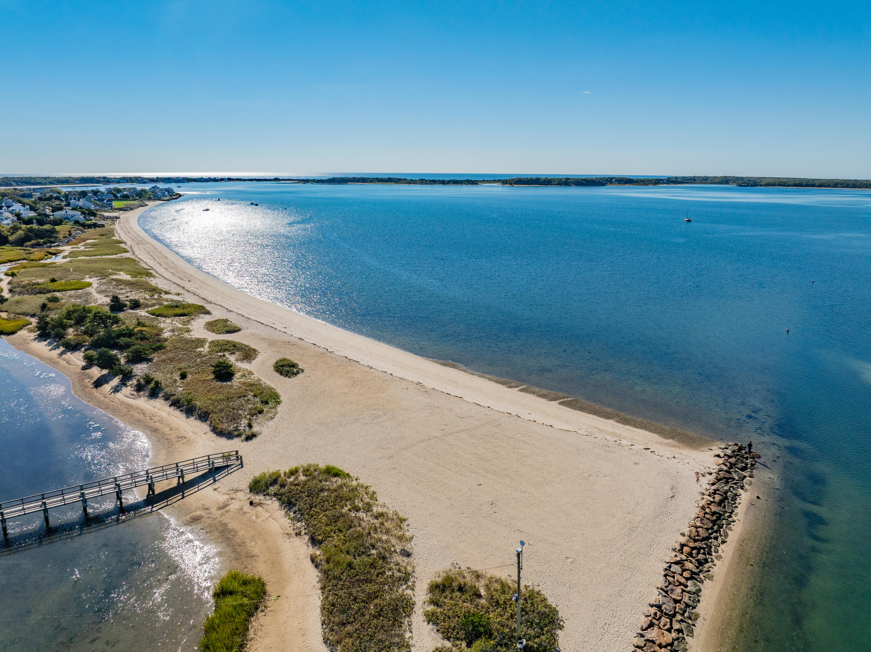 14 Brewster Road West Yarmouth, MA 02673 - Photo 15 of 17 an aerial view of beach and ocean