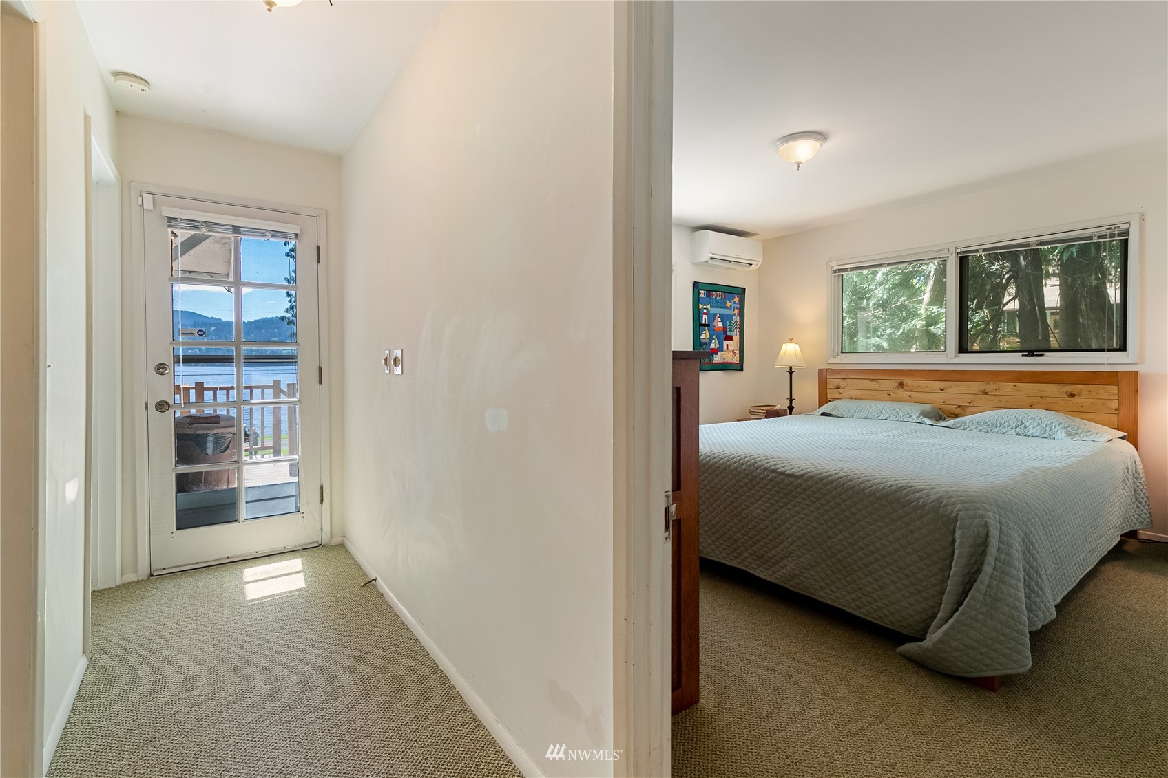 2964 North Shore Road Bellingham, WA 98226 - Photo 27 of 40 a bedroom with a bed and a window