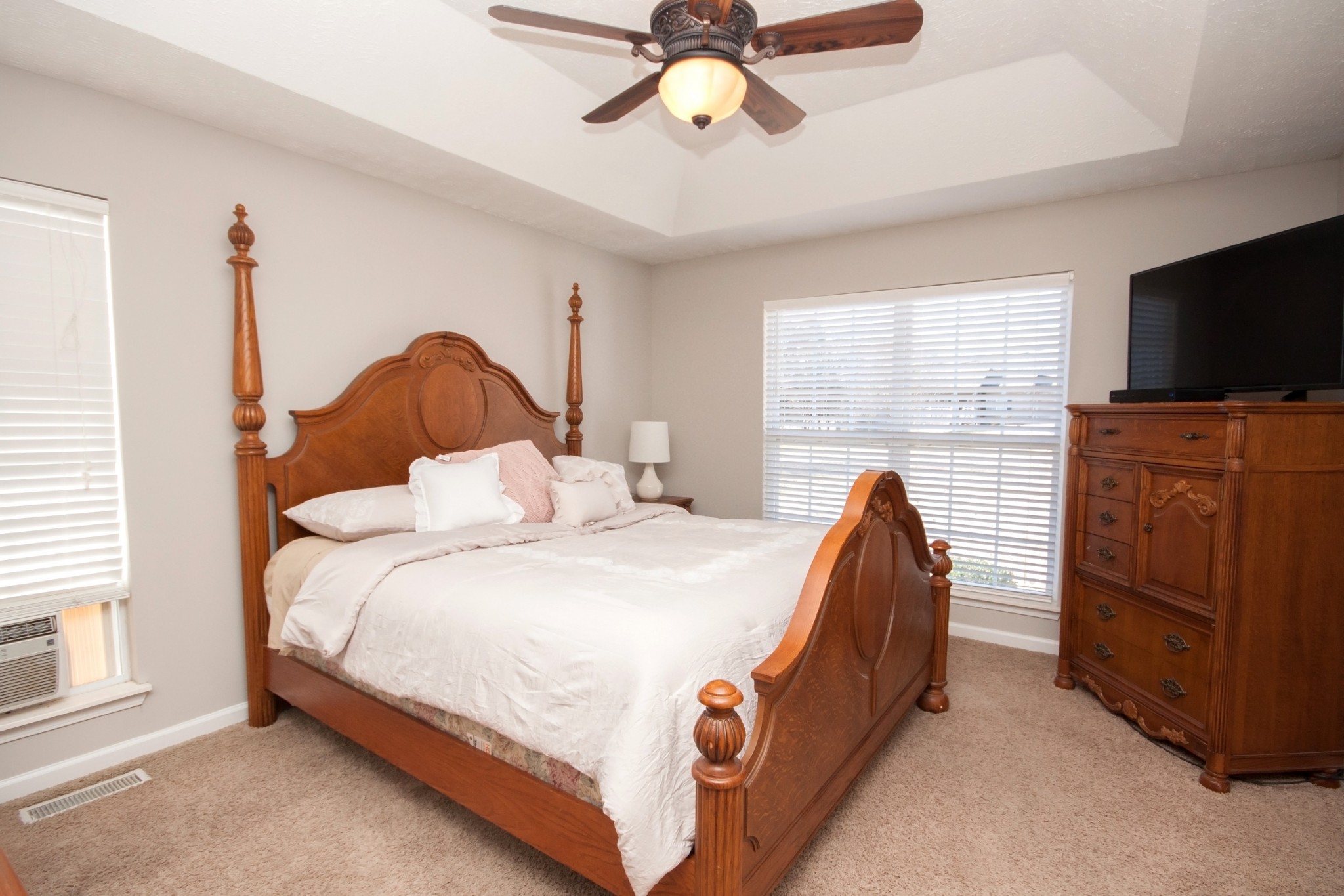 524 Windy Road Mount Juliet, TN 37122 - Photo 17 of 35 a bed room with a bed and a television