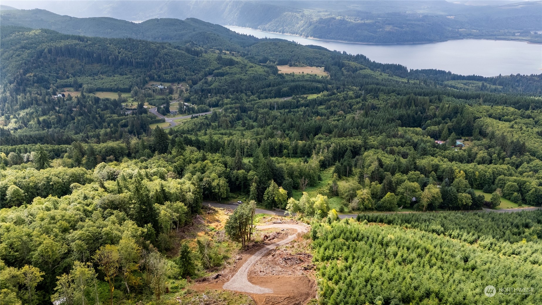 323 Short Road Morton, WA 98356 - Photo 12 of 16 an aerial view of mountain with yard