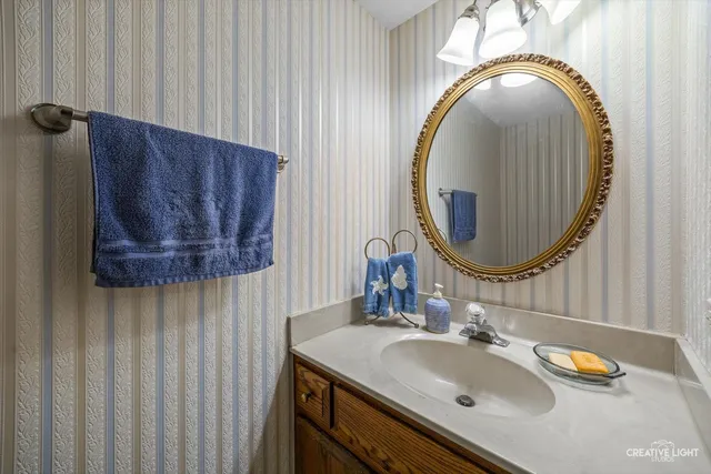 a view of a storage room with racks