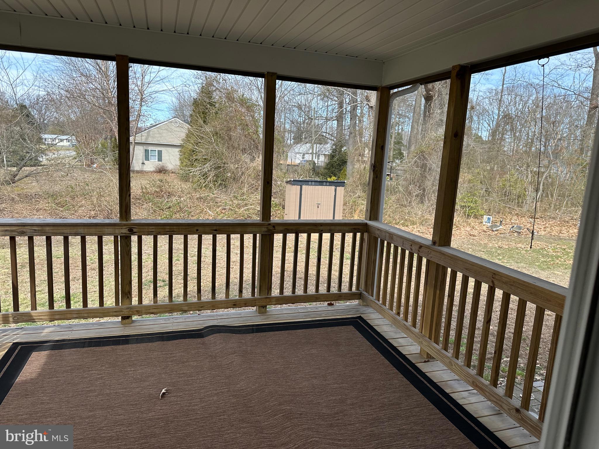 275 Nicholson Drive Colonial Beach, VA 22443 - Photo 20 of 22 a view of a balcony with an outdoor space