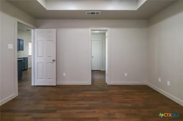 a view of empty room