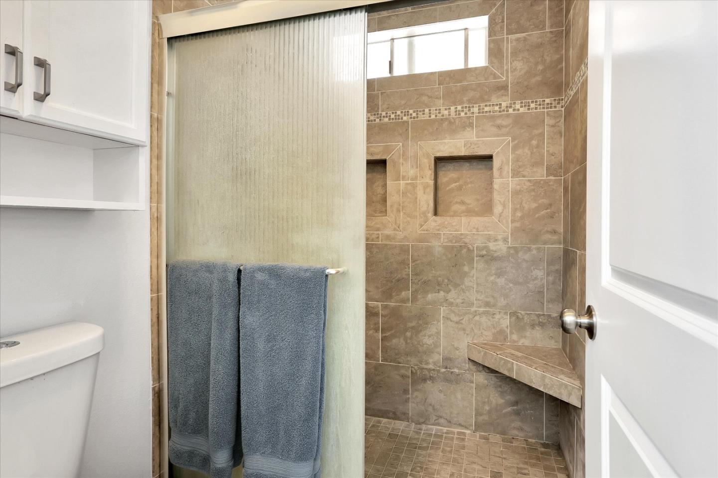 630 Paradise Road Salinas, CA 93907 - Photo 24 of 37 a bathroom with a shower and a toilet