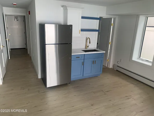 a view of wooden deck