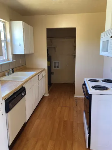 a view of water heater room