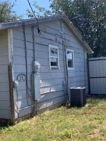 a close view of utility room