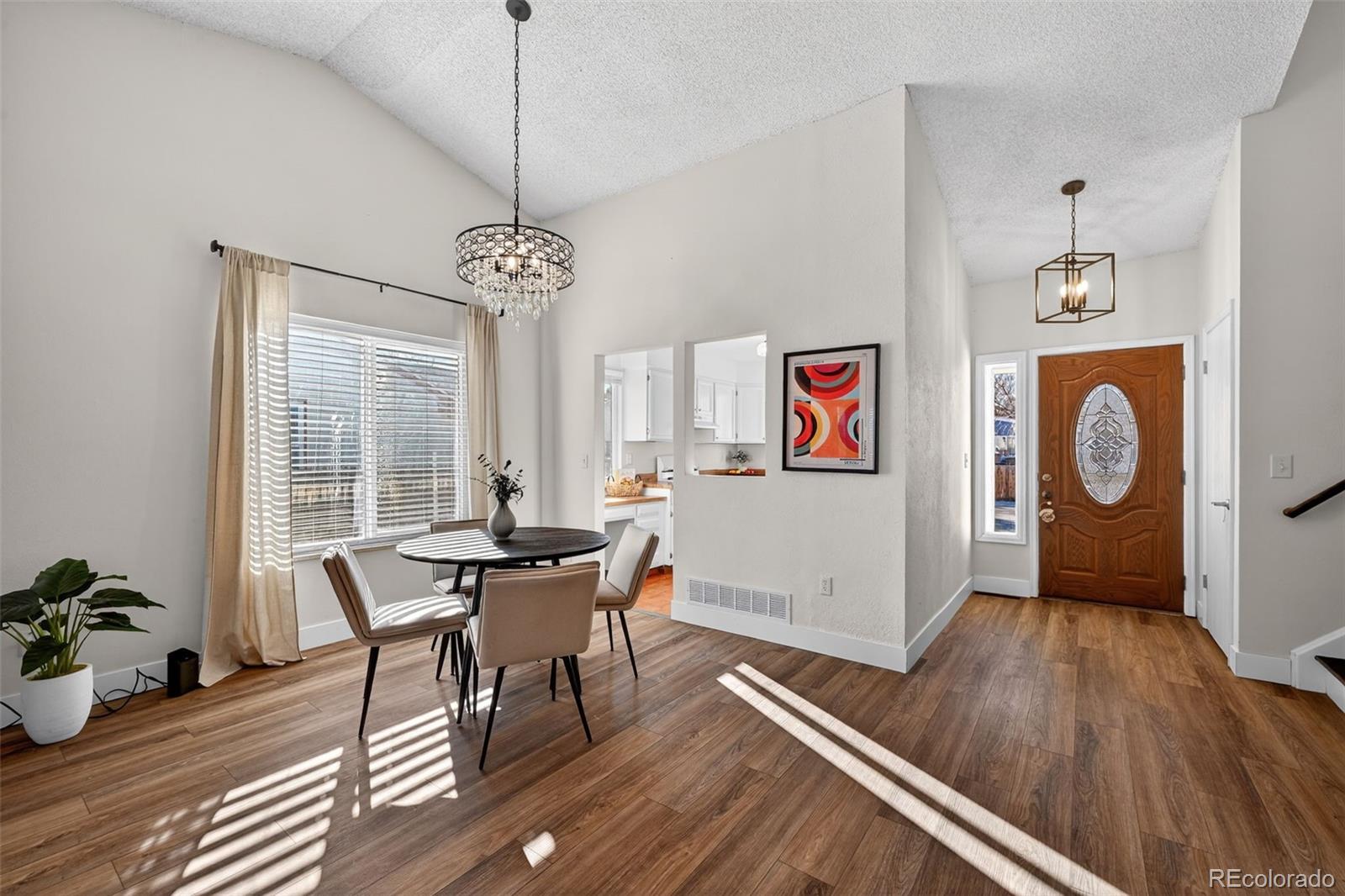 7586 Chase Street Arvada, CO 80003 - Photo 5 of 35 a workspace with wooden floor