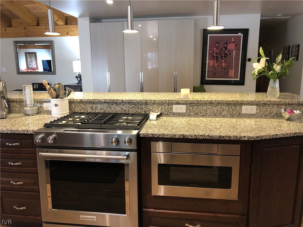 1054 Flume Road Incline Village, NV 89451 - Photo 2 of 19 Granite slab, gas range, drawer microwave.