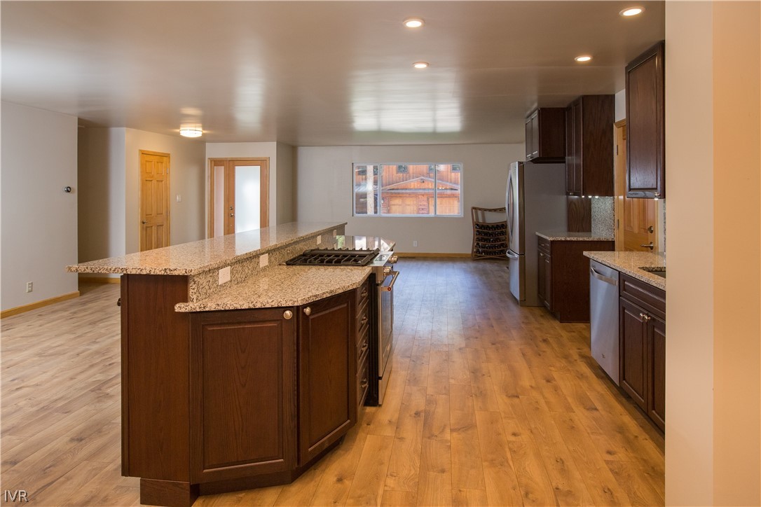 1054 Flume Road Incline Village, NV 89451 - Photo 4 of 19 Truly open concept: kitchen, dining, living, and f