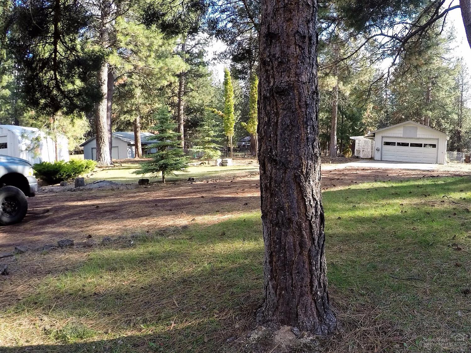 19079 Baker Road Bend, OR 97702 - Photo 1 of 10 a view of a trees in front of a house