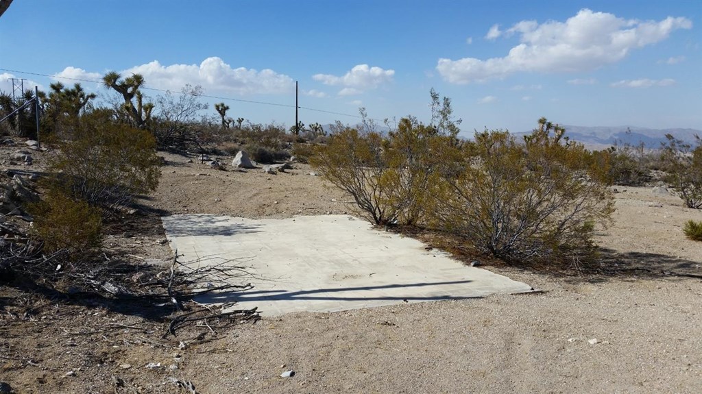 0 Powerline Road Lucerne Valley, CA 92356 - Photo 3 of 10 a view of a dry yard