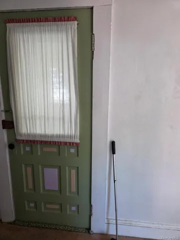 a view of a door
