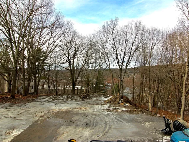 a view of covered with snow on the road