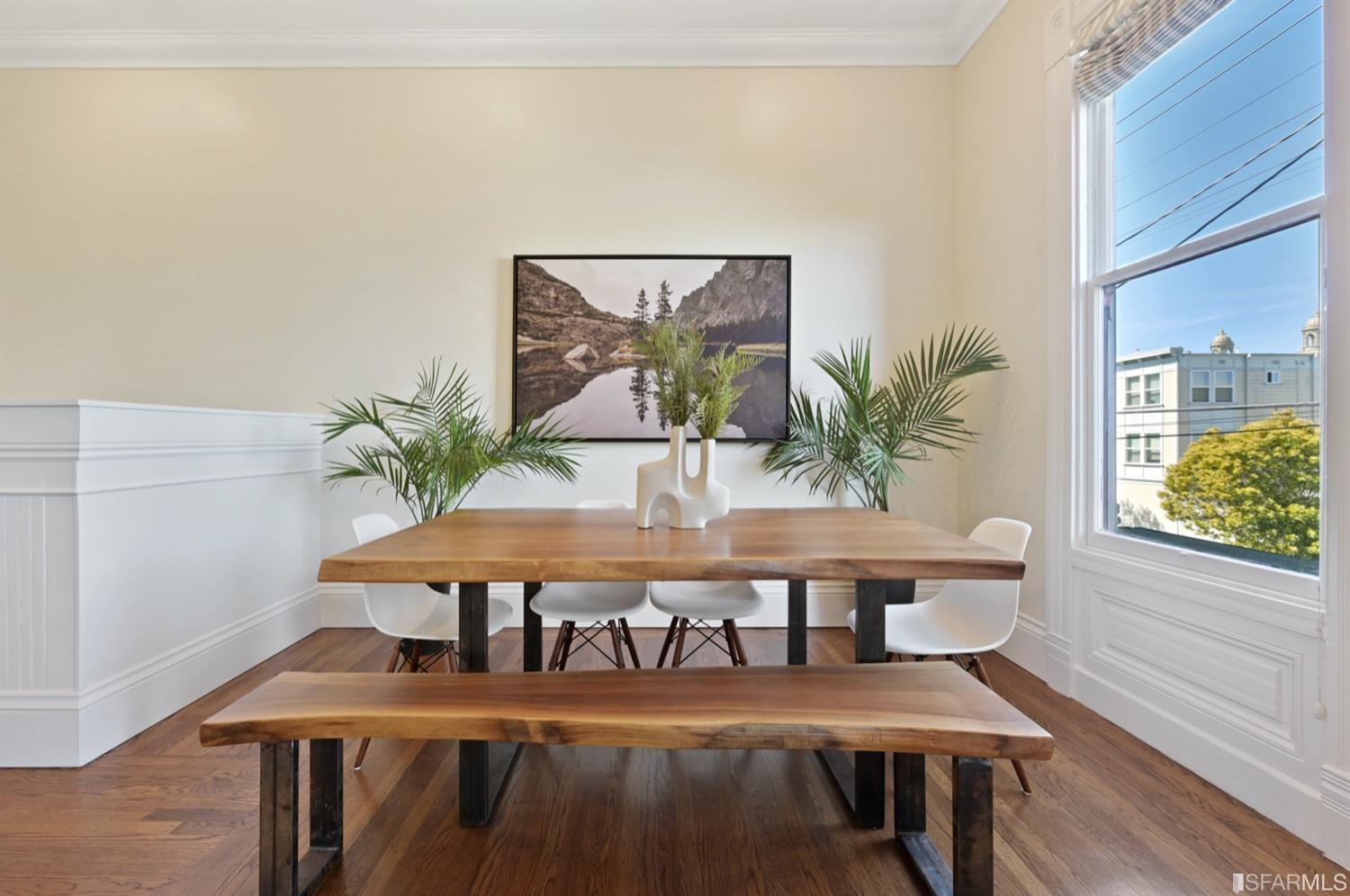 1663 Turk Street San Francisco, CA 94115 - Photo 8 of 27 a view of a room with furniture and wooden floor