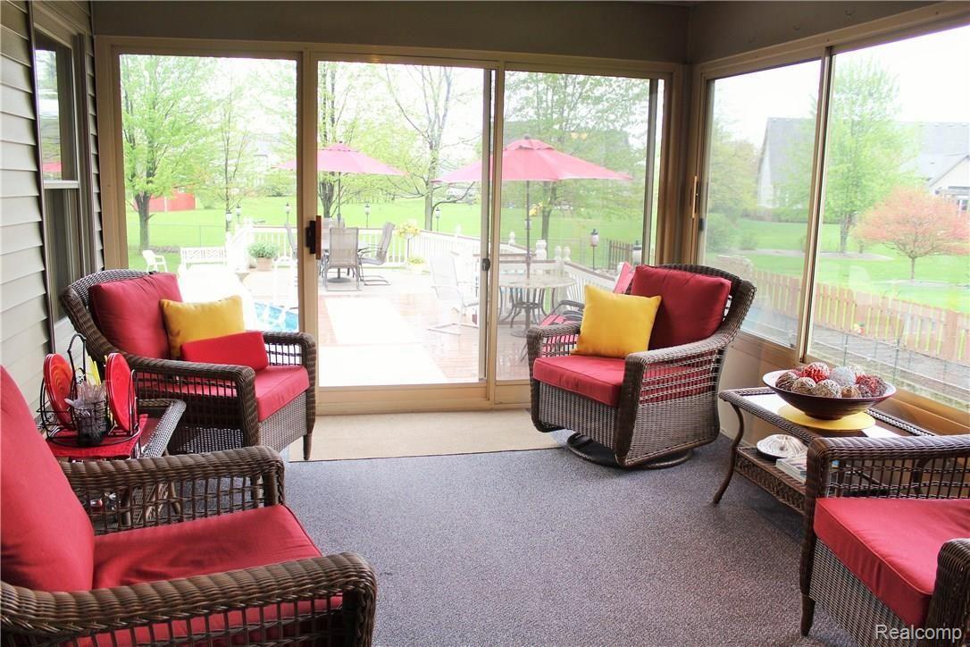 36090 Willow Road New Boston, MI 48164 - Photo 23 of 49 Florida Room is Bright and Open