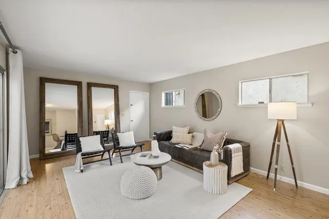 a picture of a bathroom with a shower