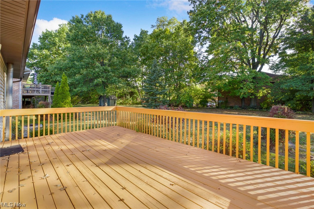 985 Clark Road Wadsworth, OH 44281 - Photo 4 of 28 View of deck