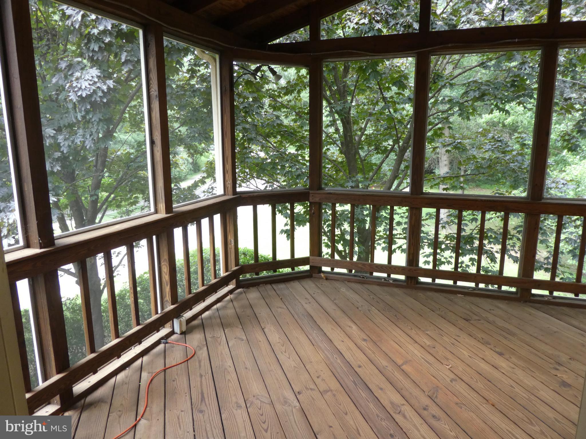 8710 Shadowlake Way Springfield, VA 22153 - Photo 10 of 80 Privacy on Screened Porch