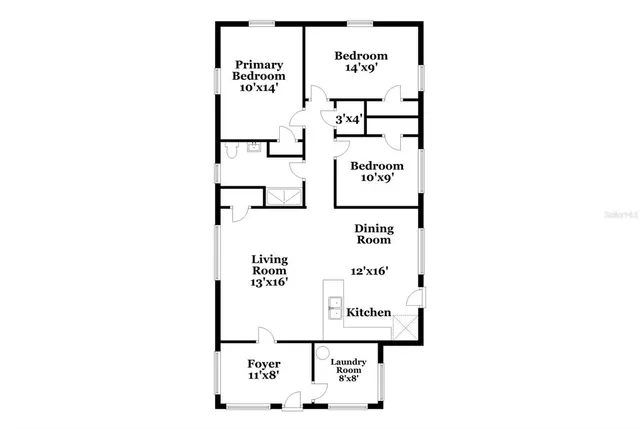 a picture of a bench in front of a wall