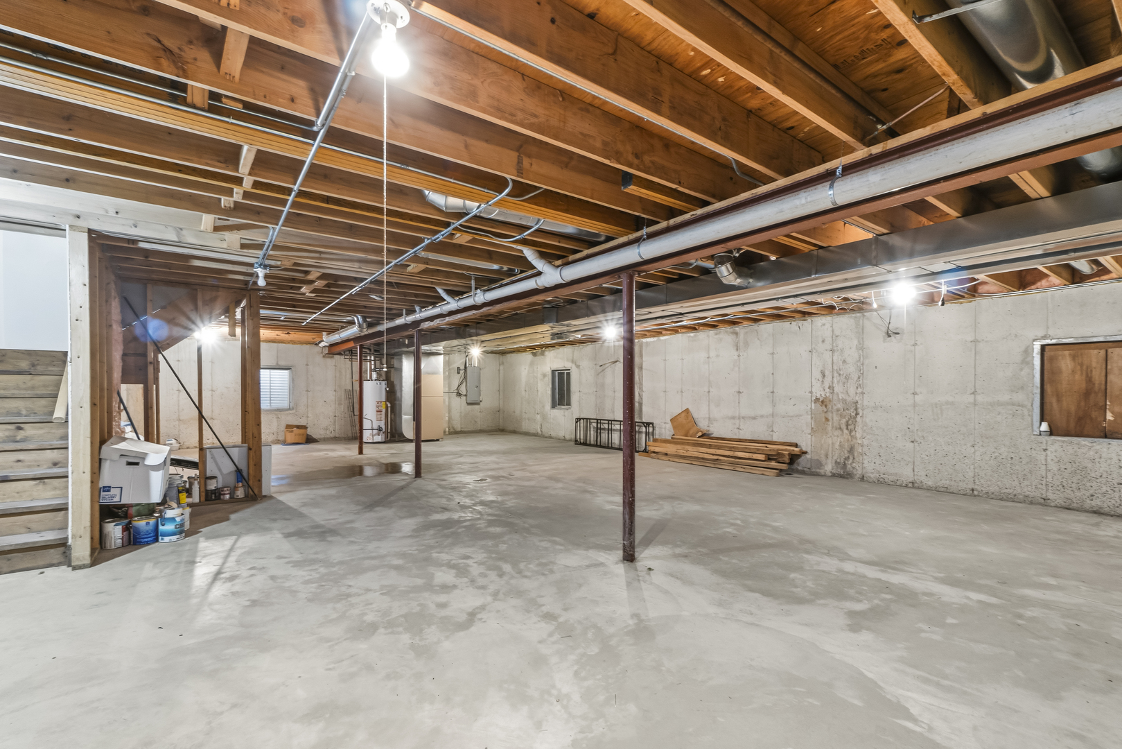 546 Fourth Avenue Addison, IL 60101 - Photo 37 of 39 a view of under construction room and staircase