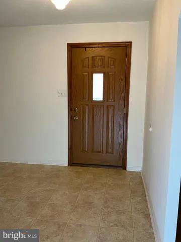 a view of front door