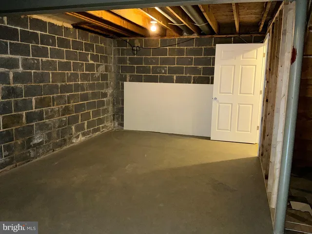 a view of water heater room