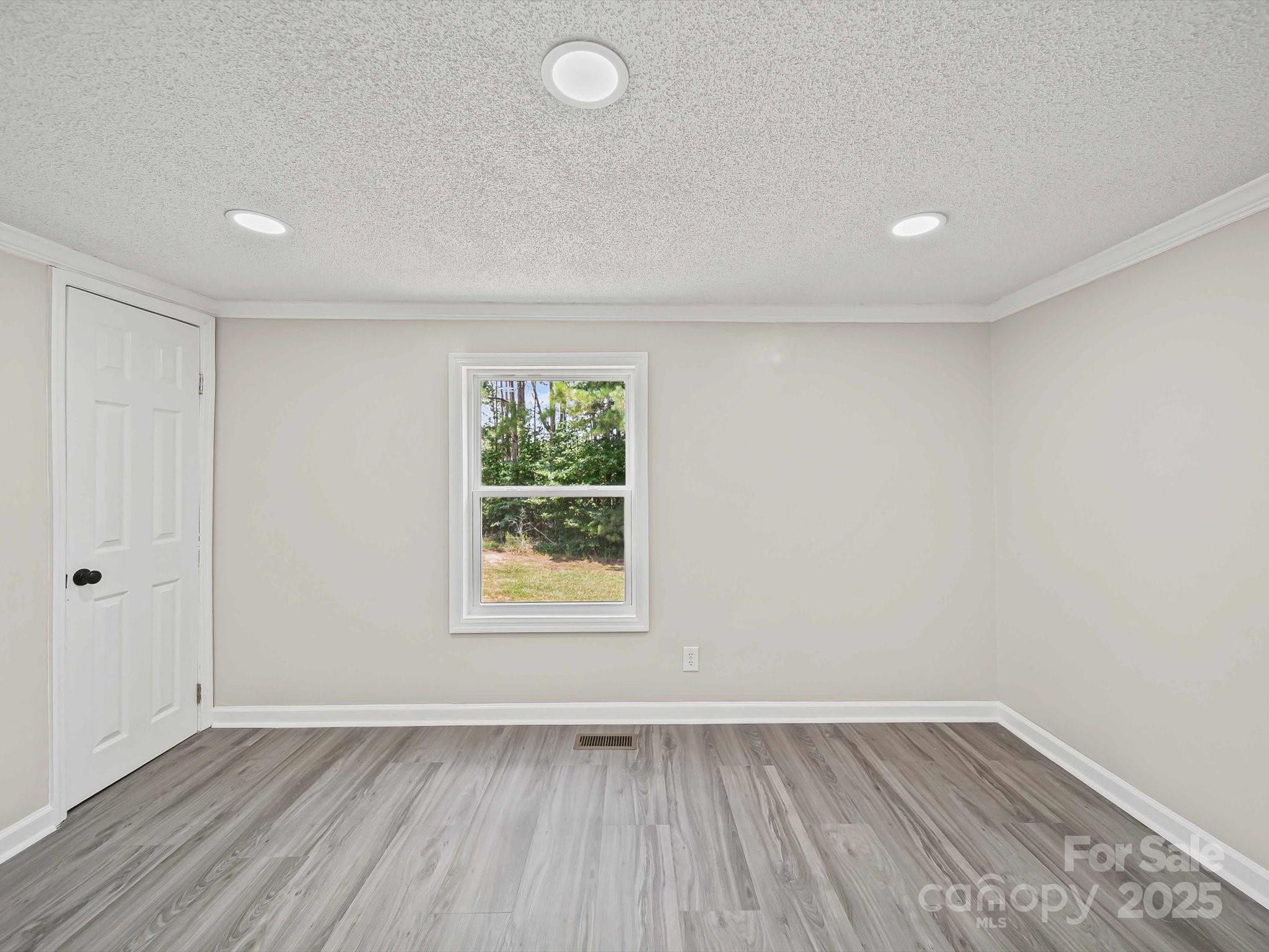 147 Xienghone Road Mount Gilead, NC 27306 - Photo 20 of 22 an empty room with wooden floor and windows