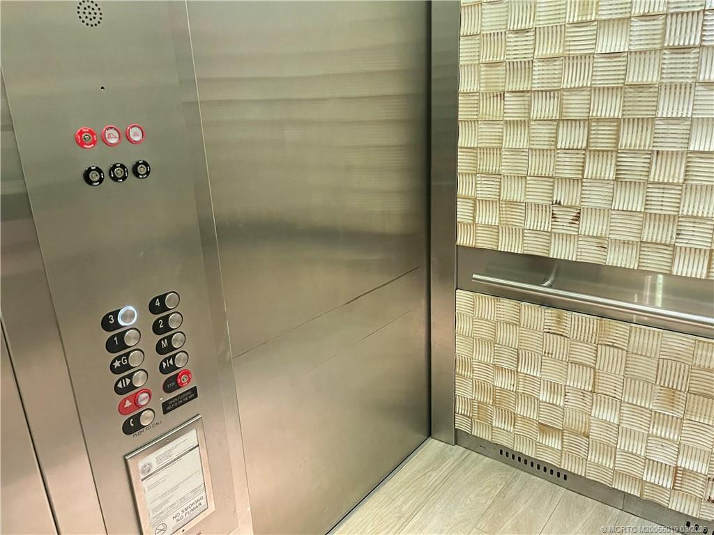 579 Northeast Plantation Road, Unit S303 Jensen Beach, FL 34957 - Photo 18 of 25 Inside elevator