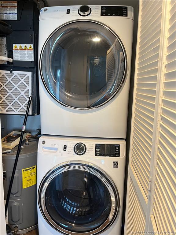 579 Northeast Plantation Road, Unit S303 Jensen Beach, FL 34957 - Photo 20 of 25 In unit laundry