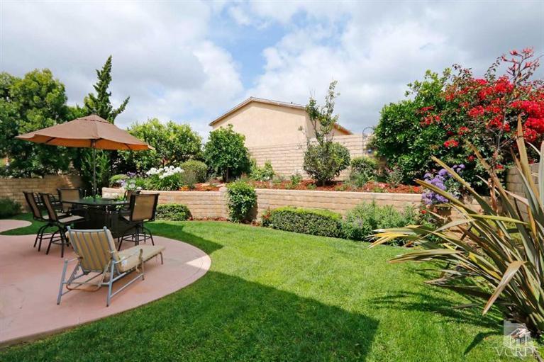 1636 Marigold Lane Simi Valley, CA 93065 - Photo 17 of 21 a view of a backyard with sitting area